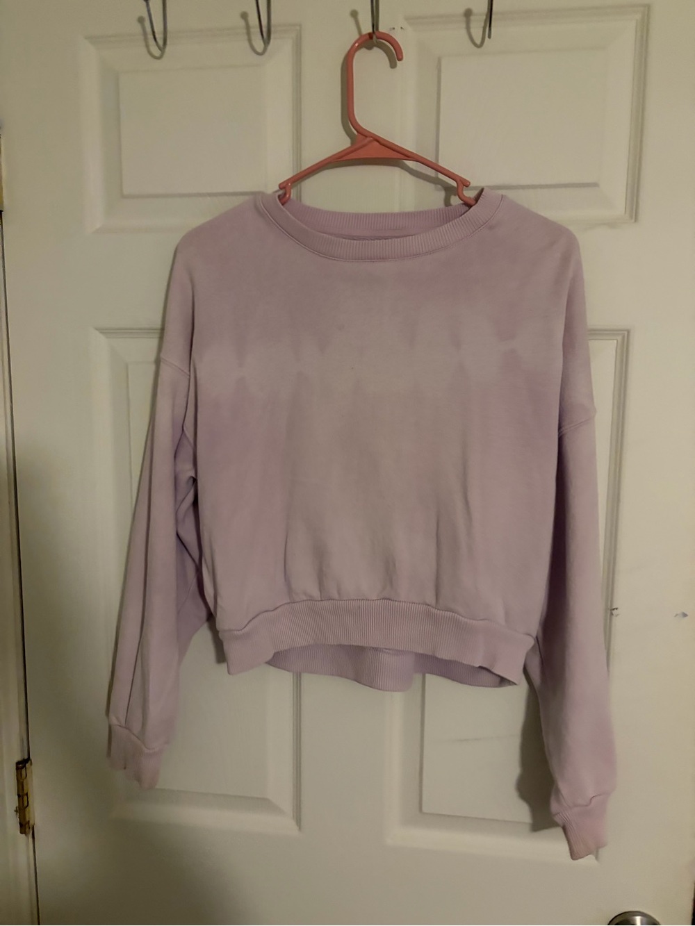American Eagle Outfitters Lavender Crewneck Sweatshirt